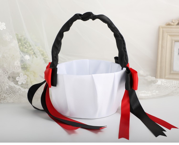 Western-style wedding flower baskets, wedding flower baskets, flower boys scattering flower baskets, wedding supplies detail image 3