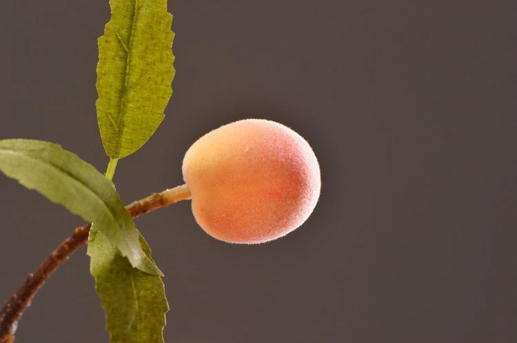 Lanjin Factory offers wholesale and direct sales of artificial flowers, Chinese-style decorative berries, peaches, artificial fruits, and foam artificial peaches detail image 9