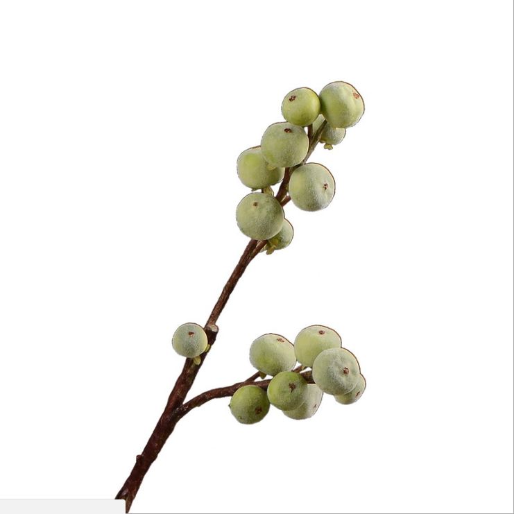 Wholesale of high-end artificial flowers for dining tables, coffee tables, interior decoration, artificial berries, plant hair and artificial figs Item Picture