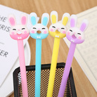 卡通兔子中性笔可爱学生冰淇淋兔耳朵水性笔创意文具小兔中性笔厂家直销吗