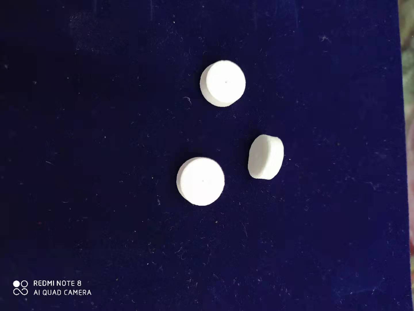 White round ear pads