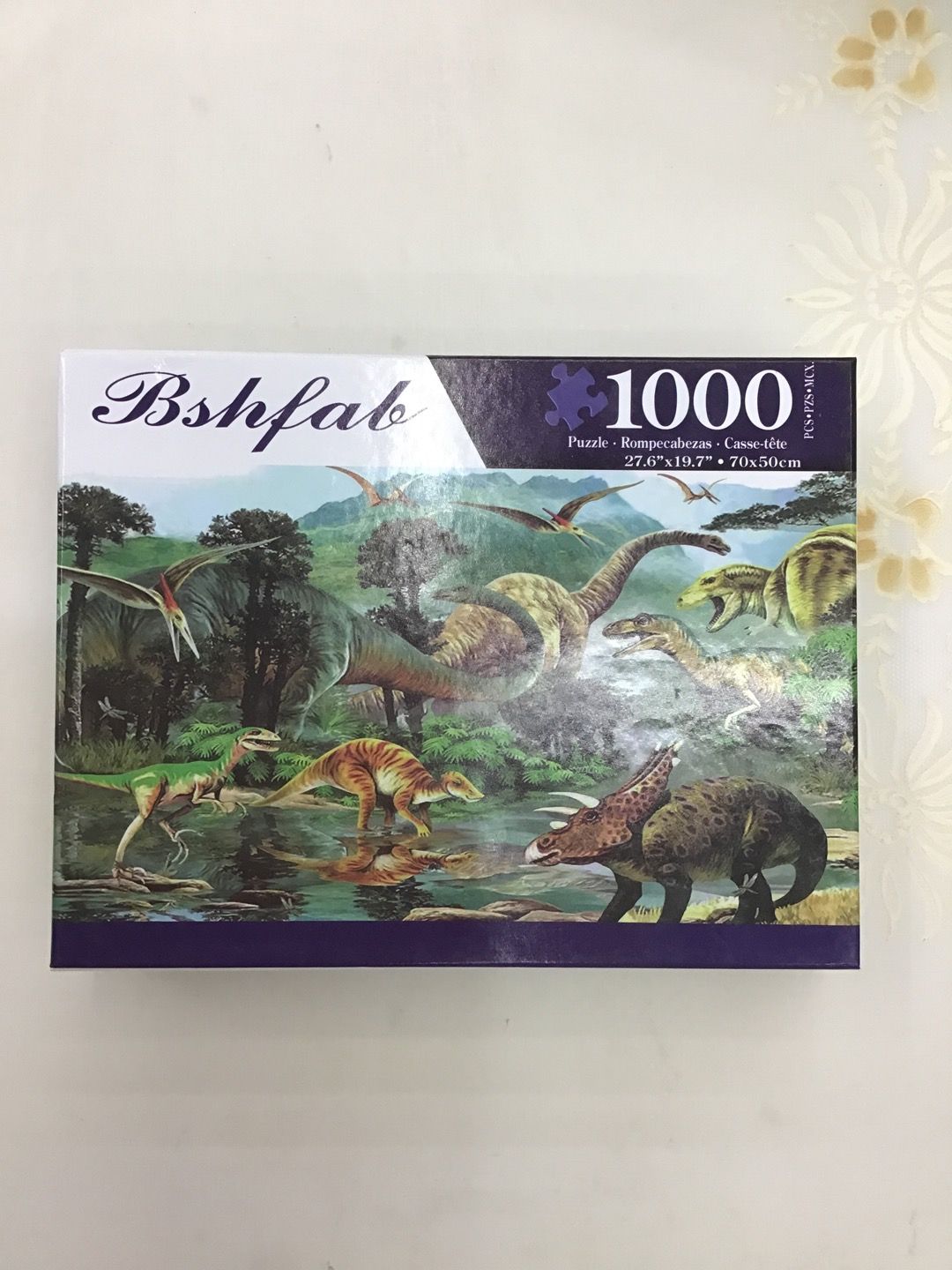 1000PCS恐龙拼图