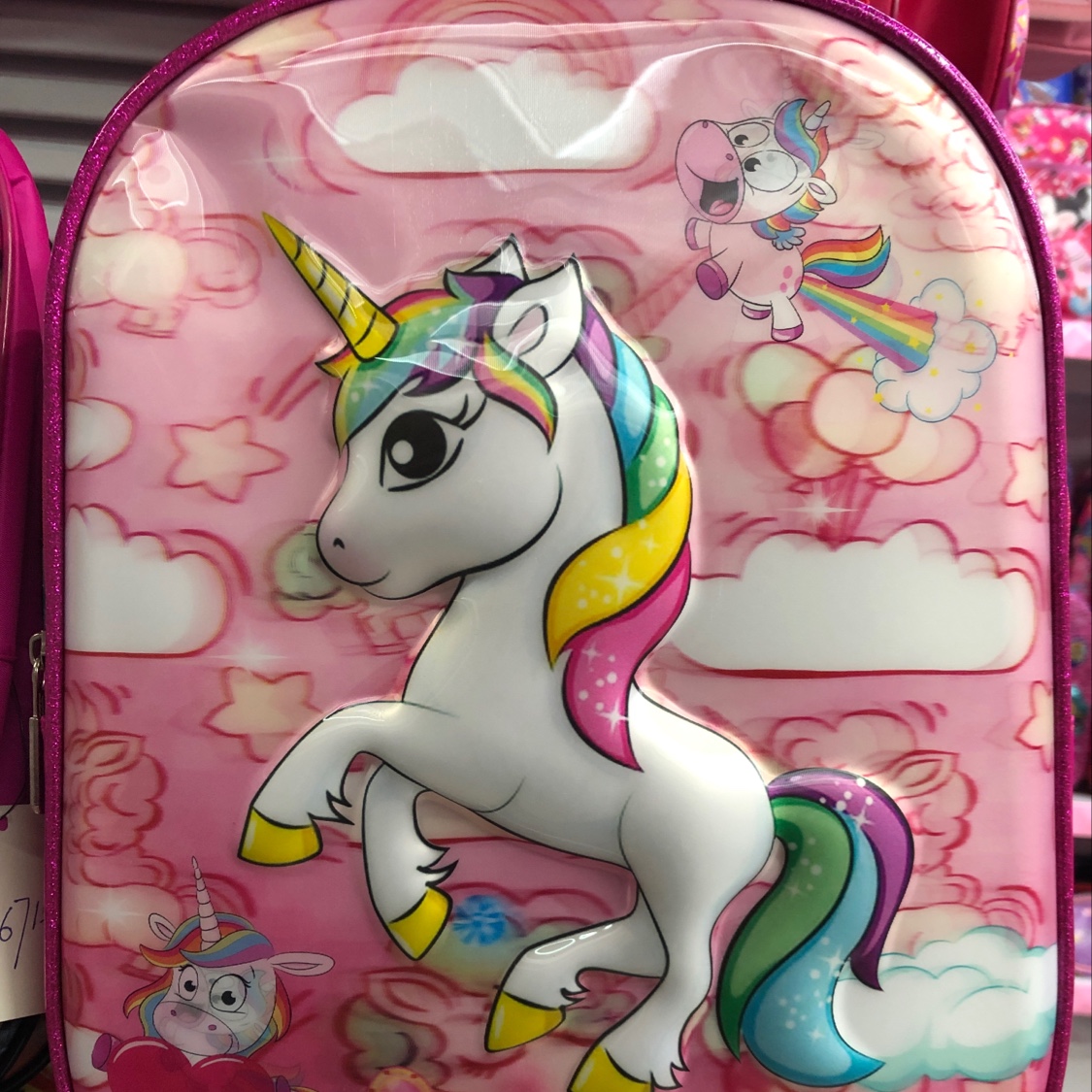 Unicorn schoolbag