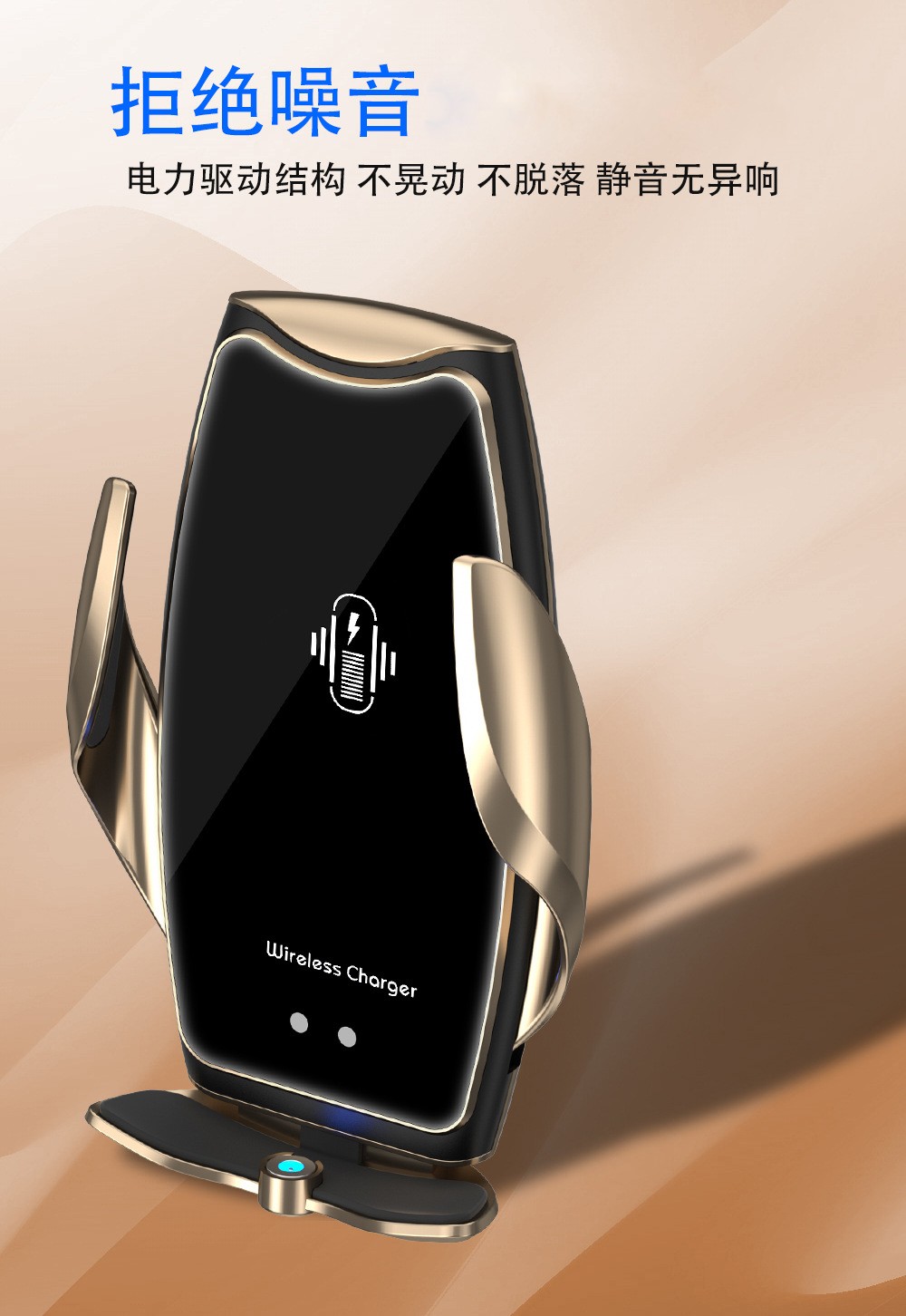 ماصة مغنطيسية لشحن لاسلكية محمولة على جهاز محمول محمول على جهاز إرسال يعمل بنظام A8 detail image 10