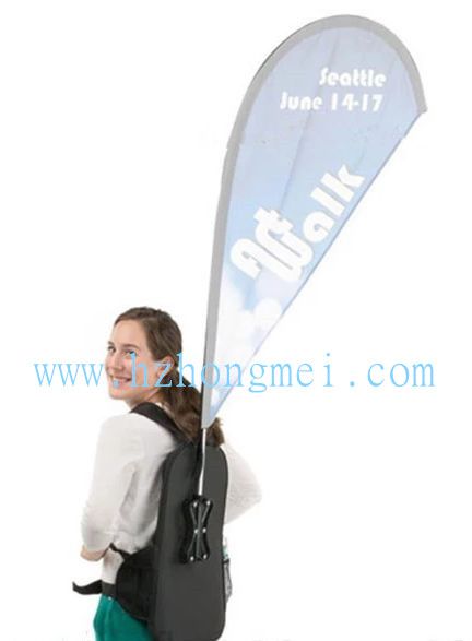 背包旗杆旗帜道旗刀旗登山旗背包旗背包旗杆旗帜落地旗杆