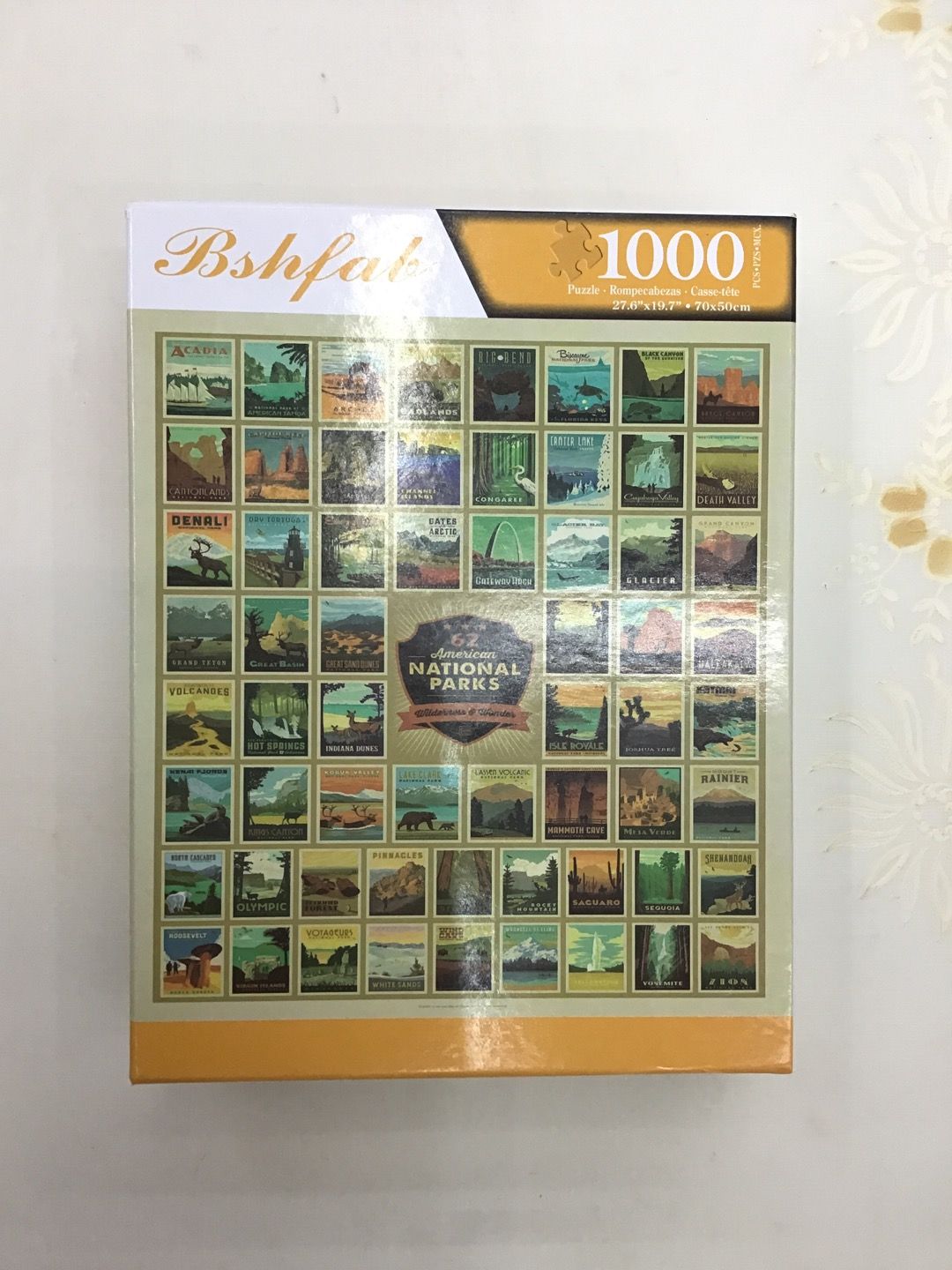 1000PCS paisaje rompecabezas