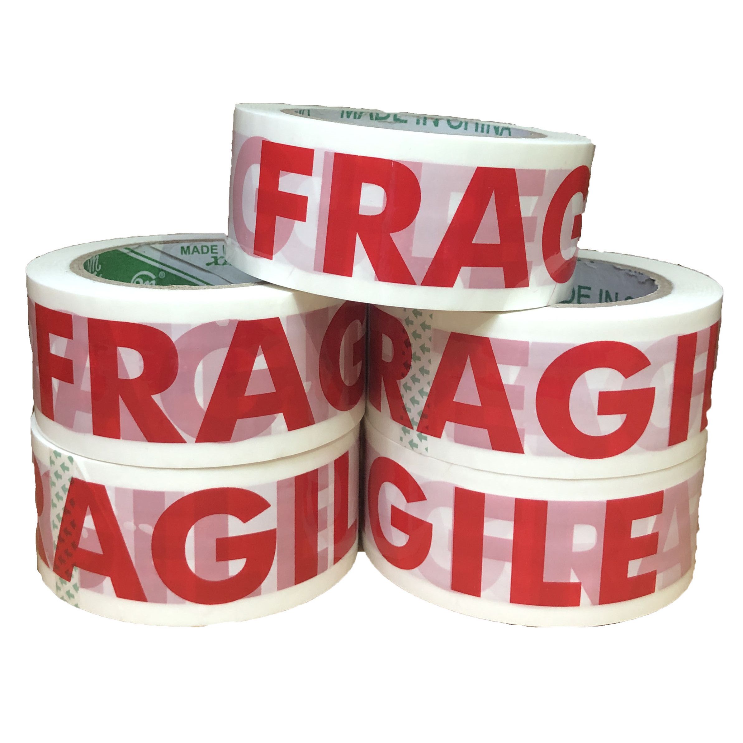 封箱胶带 易碎警示胶带 英文FRAGILE 4.8*100米