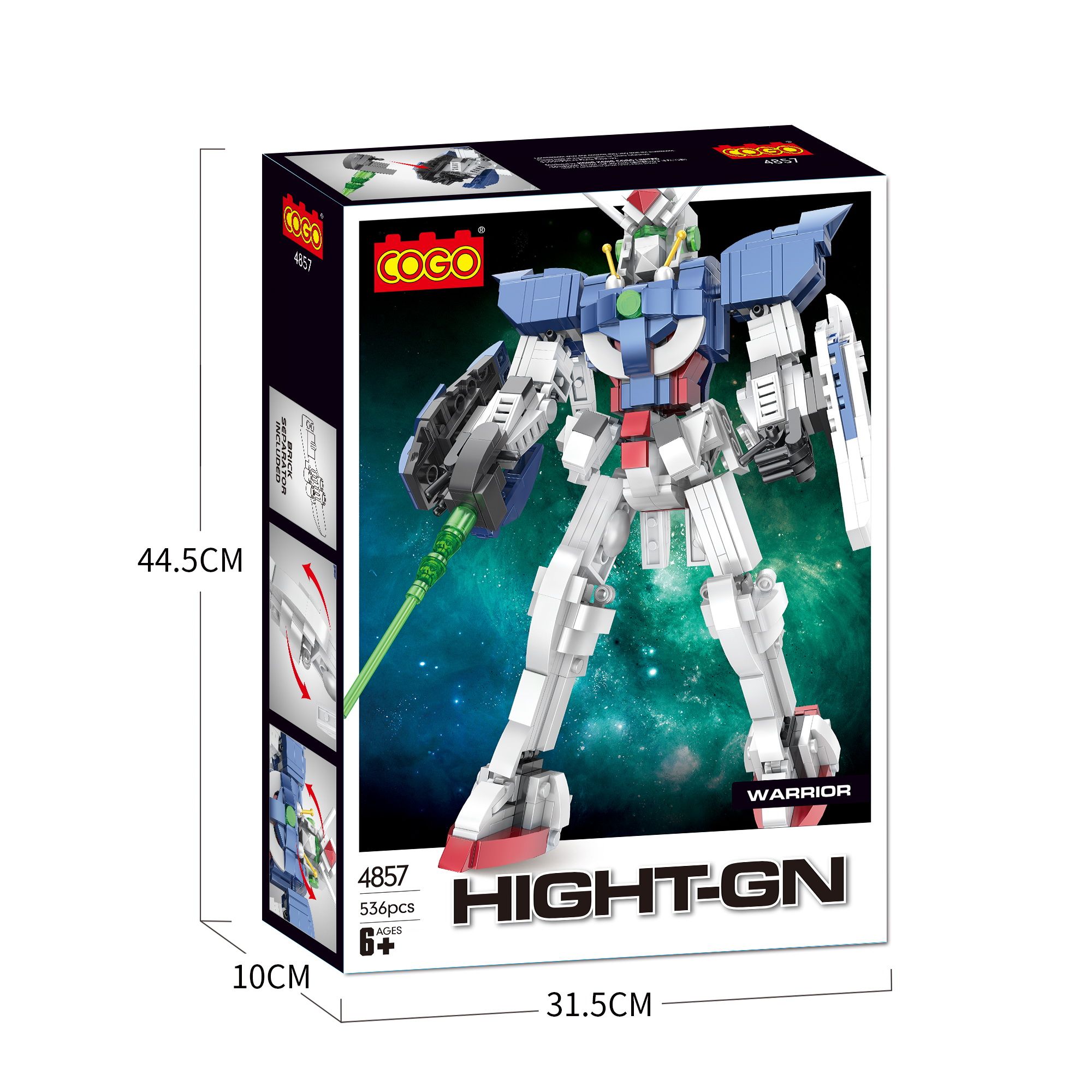 Mecha warrior 536PCS thumbnail