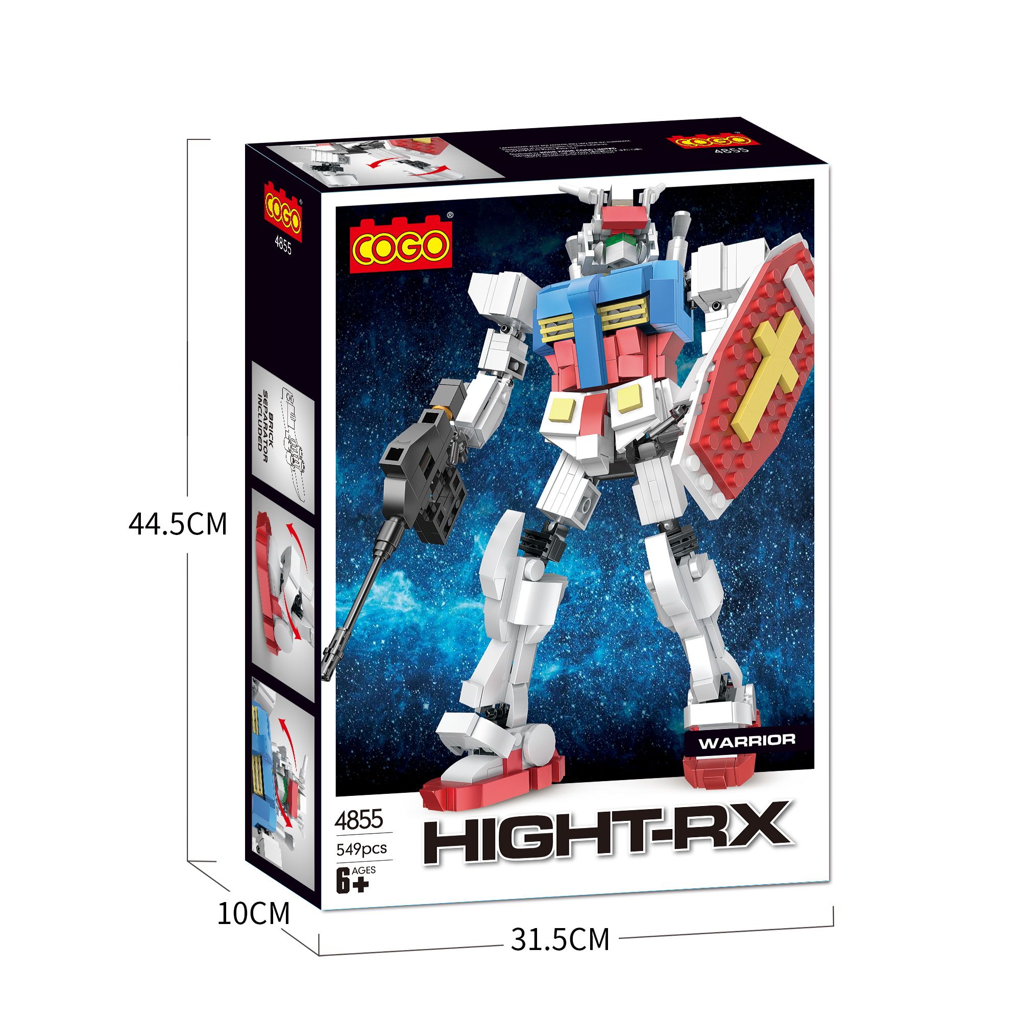 Mecha warrior 549PCS thumbnail