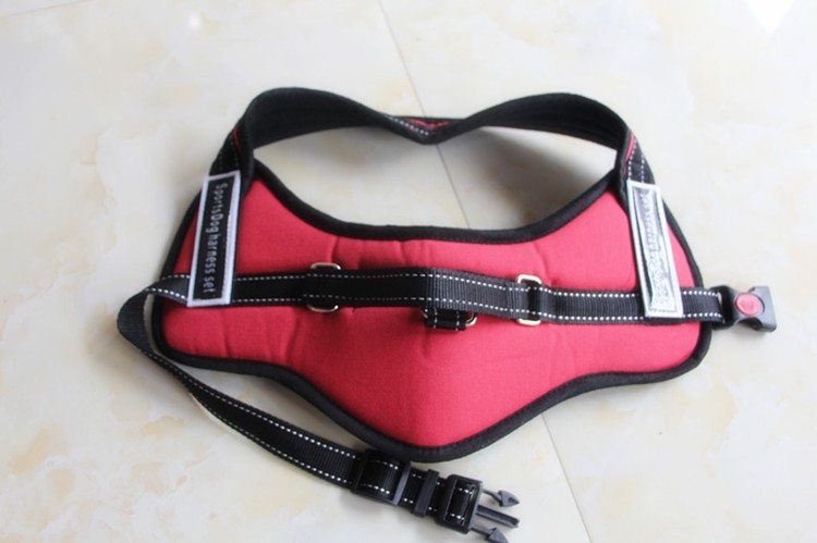 TS Sports Dog harness set工作犬狗背带导盲犬胸背牵引带宠物护心带详情图1