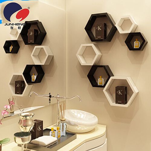 正六边形套三展示框 陈列架 收纳架 创意格货号：26产品图