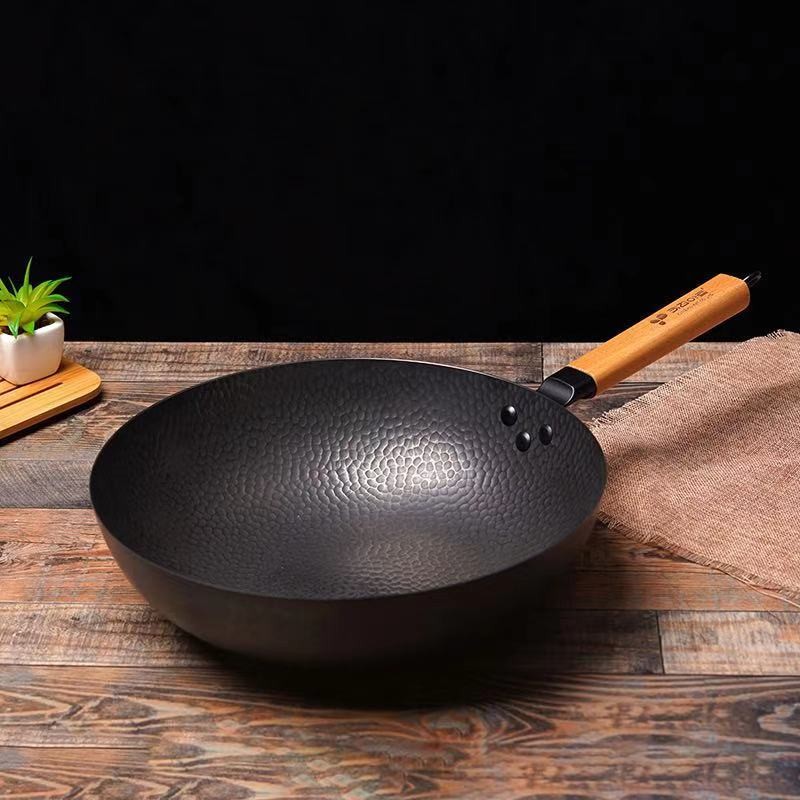Kitchen-Art 阿特铁锅无涂层物理不粘锅家用炒锅精铁锅详情图5
