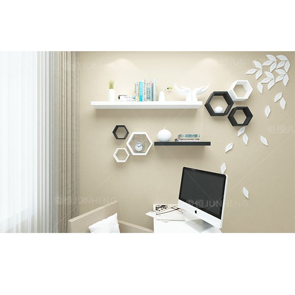 正六边形套三展示框 陈列架 收纳架 创意格货号：26详情图5