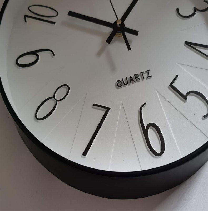 الساعة الرقمية الثلاثية الأبعاد 30CM عبارة عن ساعة الساعة الإبداعية النوردية detail image 2