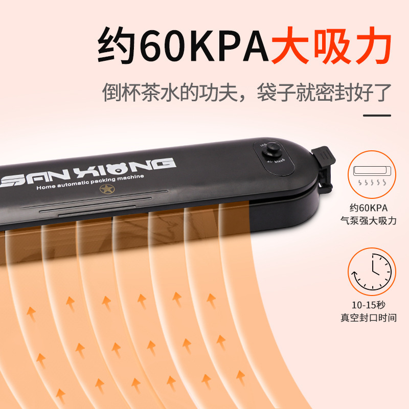 Cross-border best-selling rapid vacuum sealing machine, food sealing and preservation machine Application Scenario