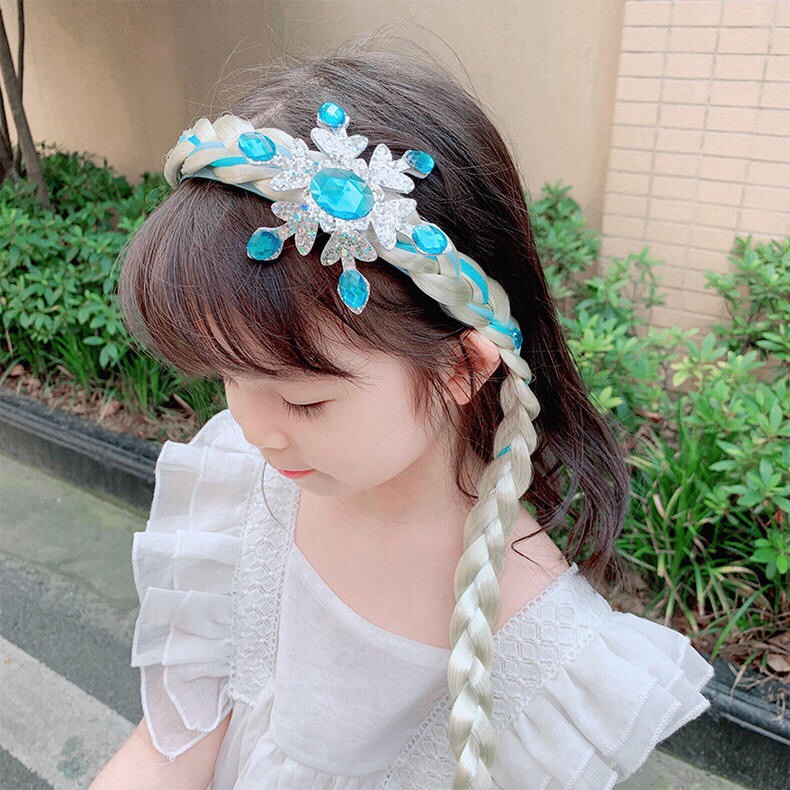 Princess Elsa from Frozen Children's Wig Braid headband