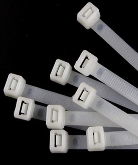 Nylon self-locking cable ties