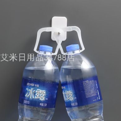 YY-无痕挂钩塑料黏胶挂勾免打孔不锈钢粘钩素色挂钩浴室墙壁挂钩白底实物图