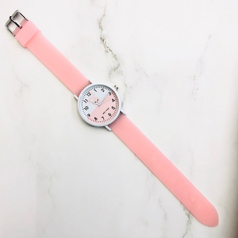 新款盒装夜光儿童手表 硅胶创意糖果色学生可爱表详情图4