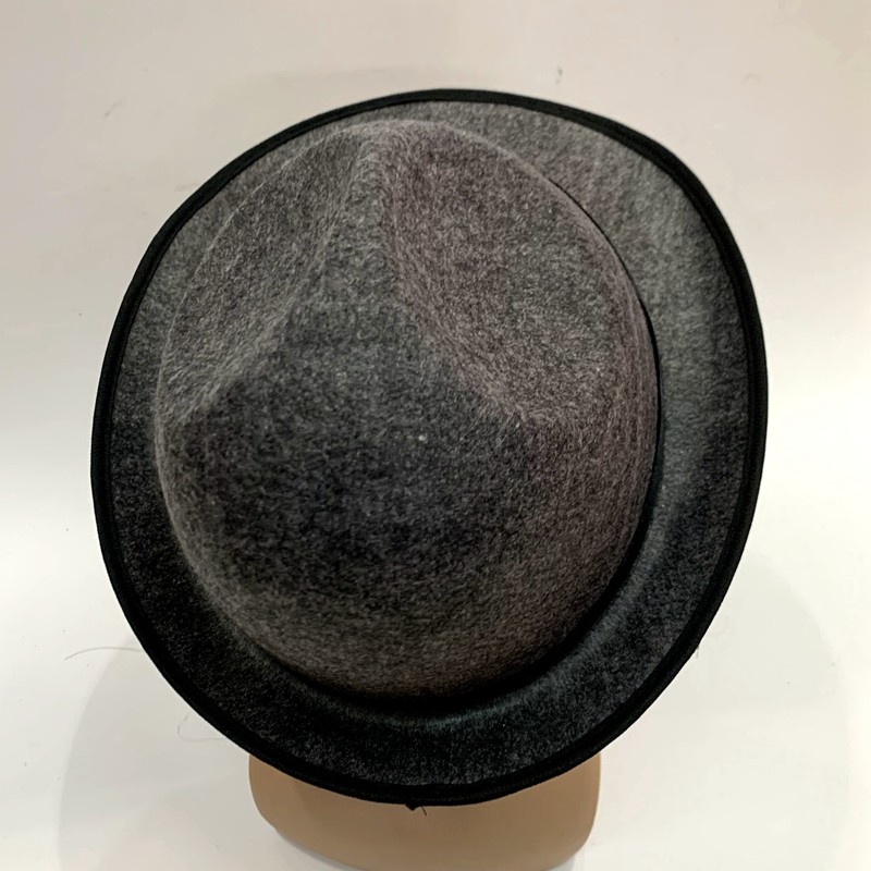 One-piece die-cast grey non-woven fabric ceremonial hats for foreign trade export pic 2