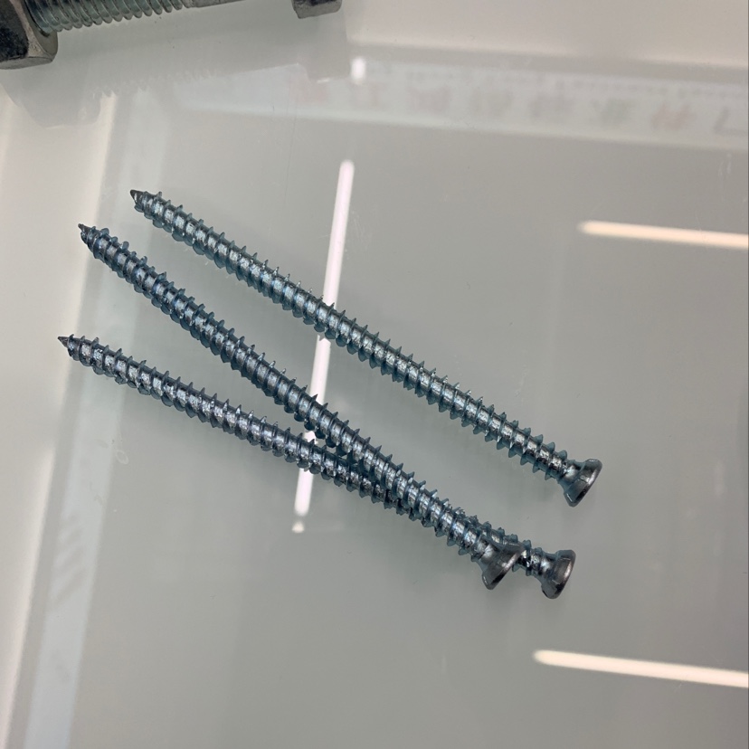 Factory direct sales of countersunk head plum blossom groove cement self-tapping nails, self-tapping screws, special screws for door and window installation, frame screws, cement bolts details Picture
