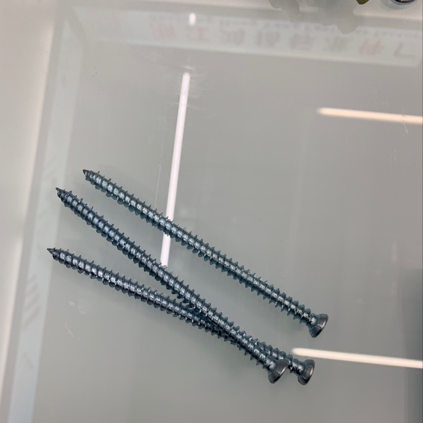 Factory direct sales of countersunk head plum blossom groove cement self-tapping nails, self-tapping screws, special screws for door and window installation, frame screws, available in stock details Picture