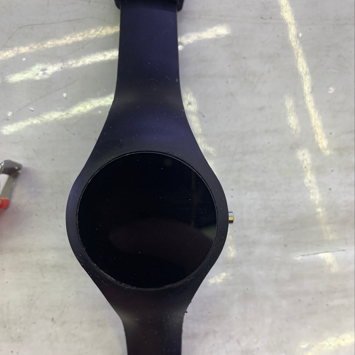Fashionable LED silicone electronic watch Specification image