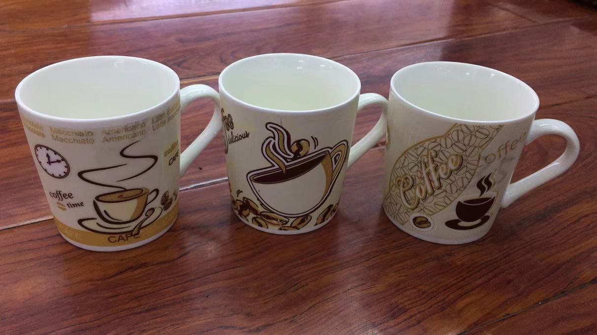 Coffee small cups, exquisite coffee mugs, export-exclusive ceramic cups, water cups, decorative cups, 1