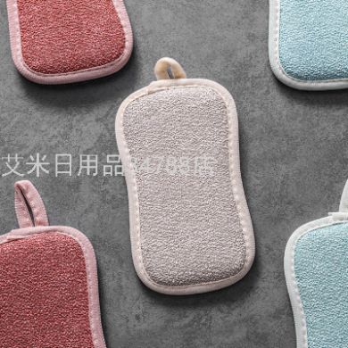YY-神奇魔力擦洗碗海绵百洁布刷碗神器刷锅块清洁去污双面洗碗布细节图