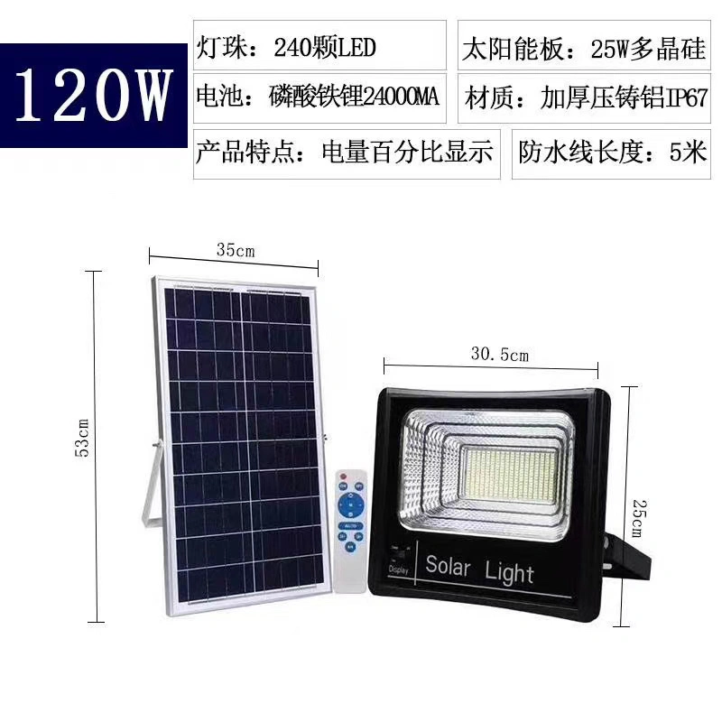 Solar outdoor waterproof garden lighting, treasure basin solar floodlight, LED solar floodlight detail image 4