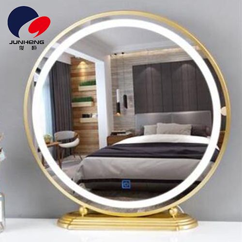 A440 Nordic makeup mirror table type Ied light desktop large net red with light fill home makeup mirror