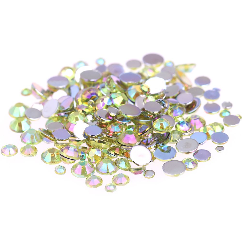 美甲钻7mm5000颗 AB彩色 仿台亚克力钻手机美容贴钻DIY饰品材料