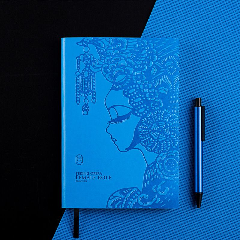 A5创意记事本复古手账本中国风日记本学生文具笔记本子可定制logo产品图