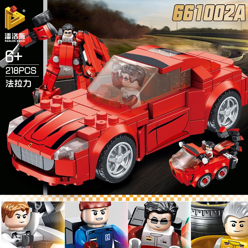潘洛斯创意三变跑车机甲积木儿童礼品玩具益智樂高玩具拼装产品图