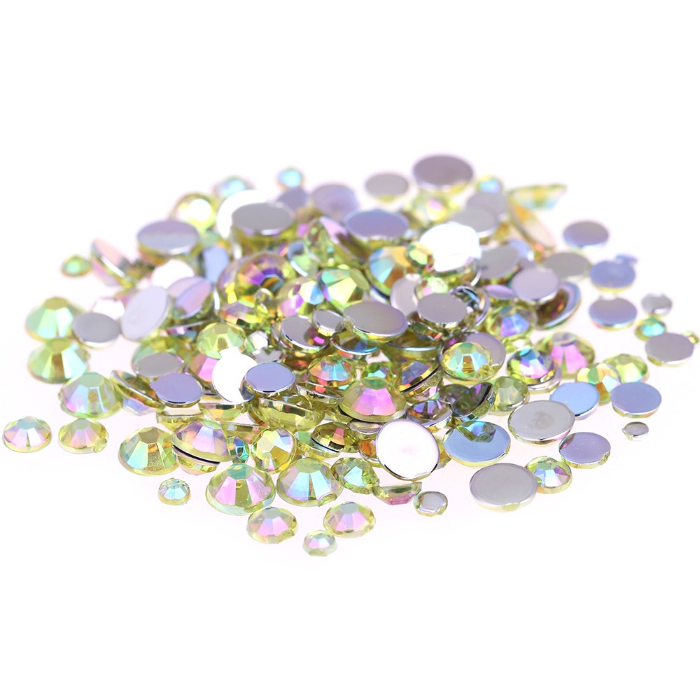 美甲钻7mm5000颗 AB彩色 仿台亚克力钻手机美容贴钻DIY饰品材料