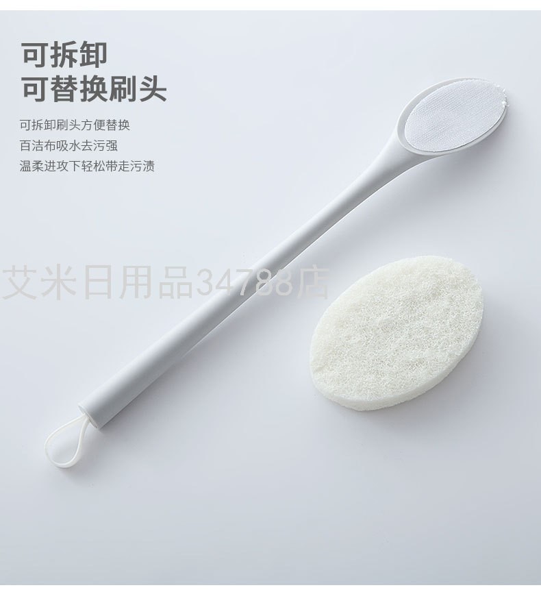YY-清洁刷浴室浴缸替换海绵刷加厚百洁布刷子详情图15