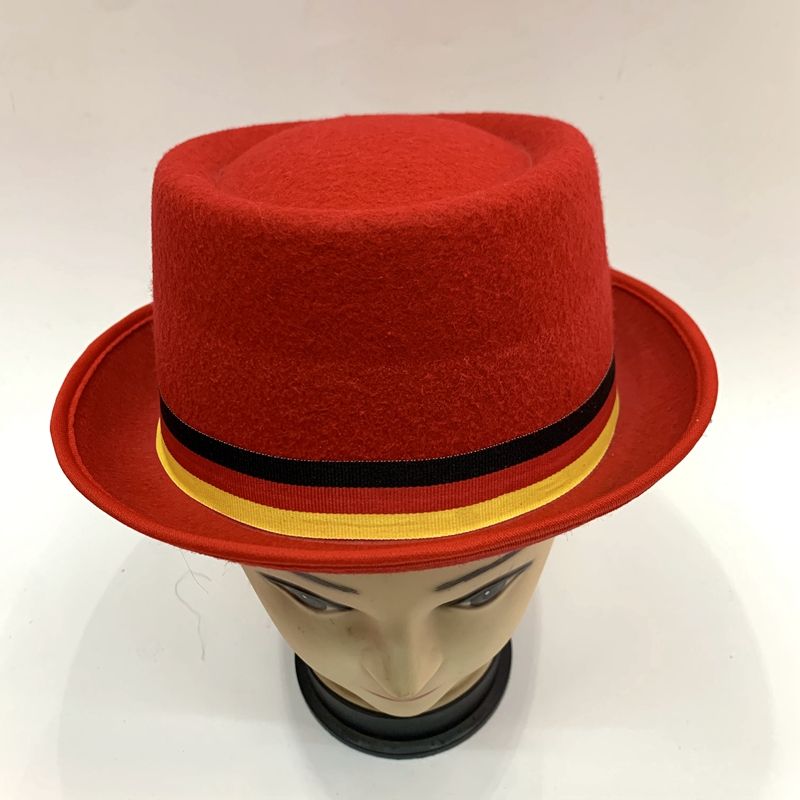 The three-color silk ribbon of the national flag for foreign trade export and the presidential election hat