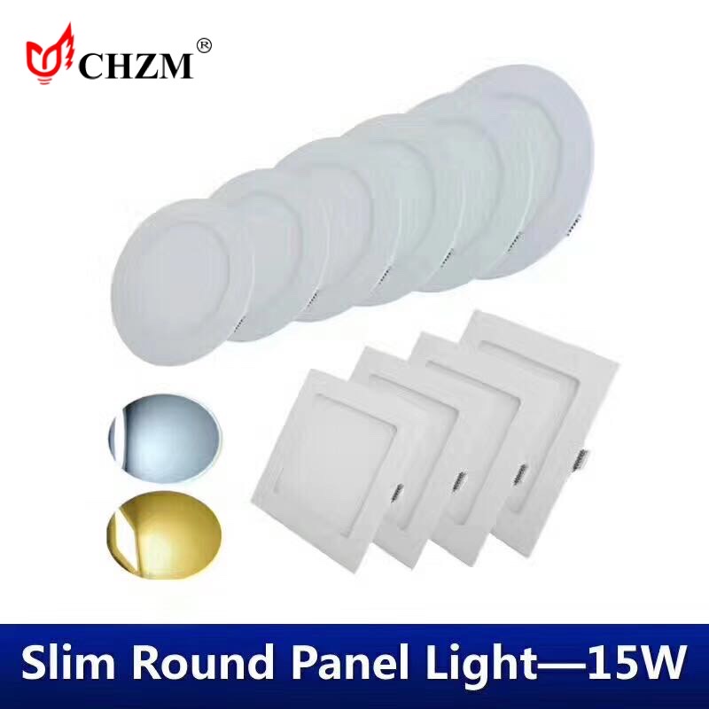 LED panel lights, LED circular panel lights, square panel lights, die-cast aluminum panel lights, recessed panel lights, surface-mounted panel lights, non-isolated panel lights, ceiling lights detail image 9
