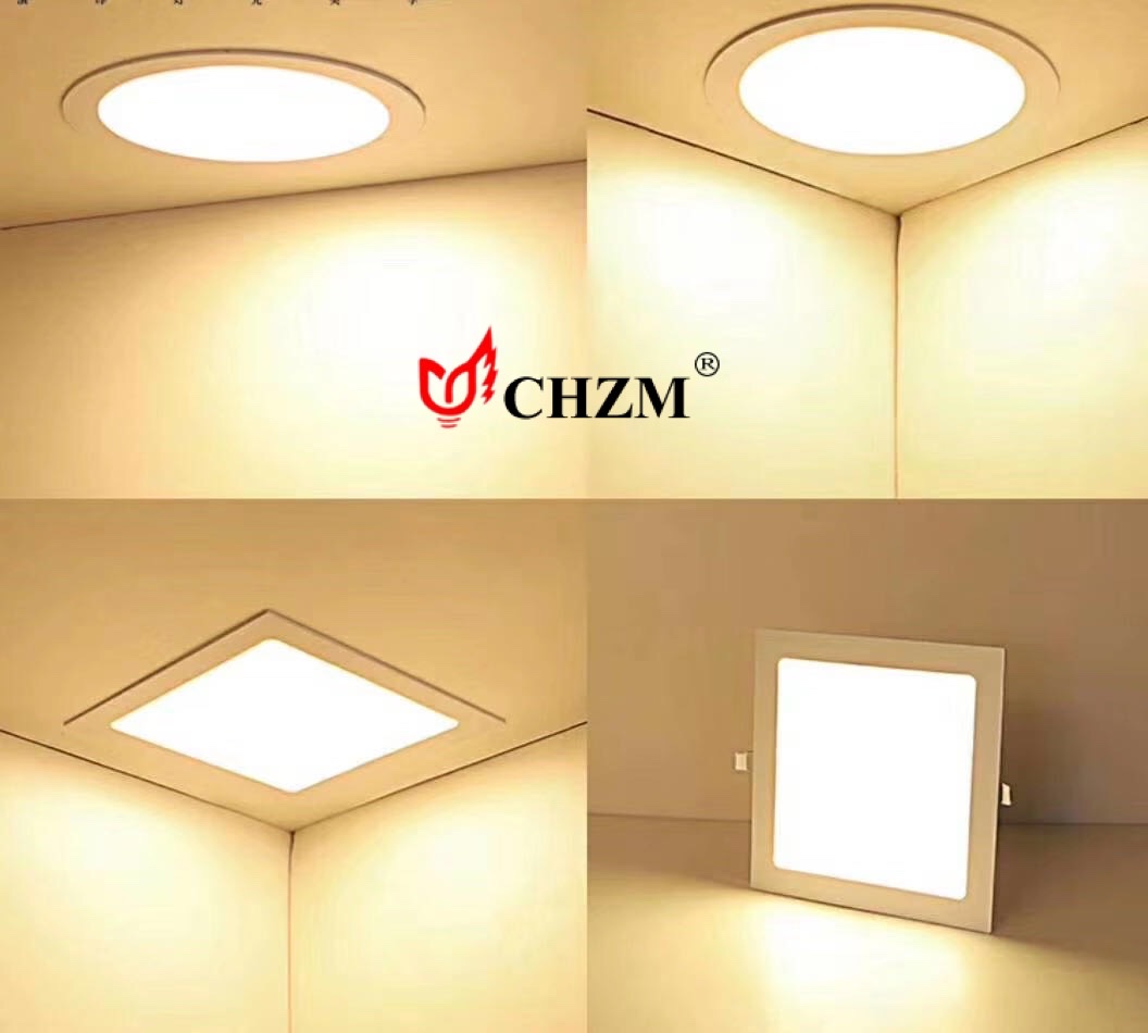 LED panel lights, LED circular panel lights, square panel lights, die-cast aluminum panel lights, recessed panel lights, surface-mounted panel lights, non-isolated panel lights, ceiling lights Application Scenario