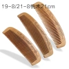 A large-sized monthly comb made of whole peach wood that won't harm hair is a must-have for daily use at home details Picture