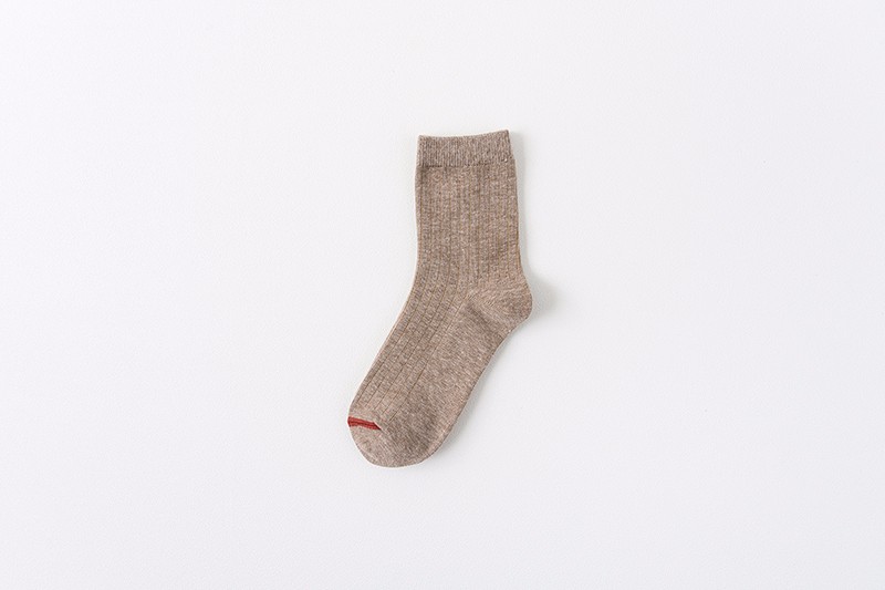 Best-selling couple socks, mid-range all-cotton men's and women's socks detail image 15