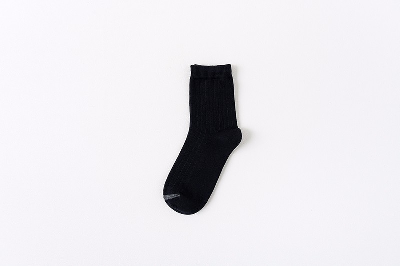 Best-selling couple socks, mid-range all-cotton men's and women's socks detail image 14