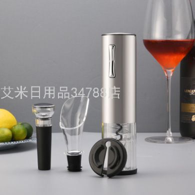 KLT-KGSKP3-361801C-1充电式红酒多功能四合一开瓶器套装电动酒具