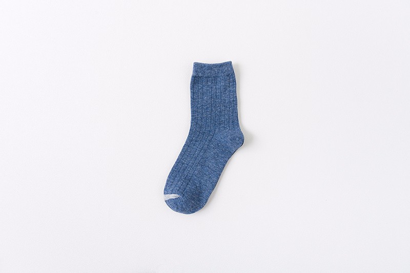 Best-selling couple socks, mid-range all-cotton men's and women's socks detail image 13