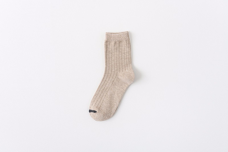 Best-selling couple socks, mid-range all-cotton men's and women's socks detail image 16