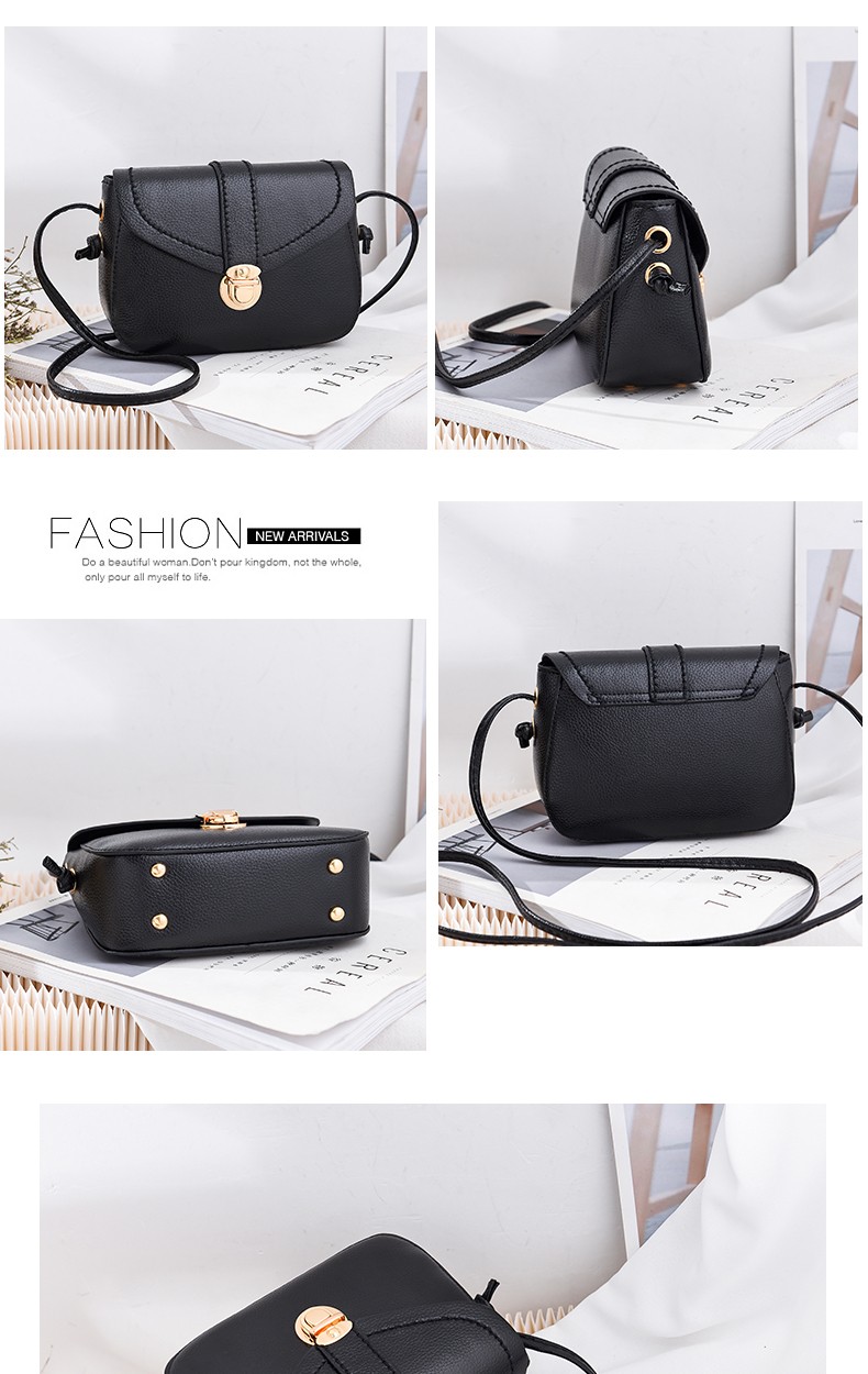 Wholesale of trendy and fashionable single-shoulder bags, new women's handbags, modern new street stall bags for women, and student bags for girls detail image 1