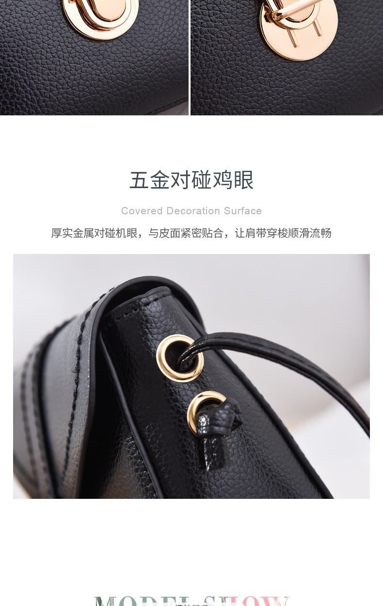 Wholesale of trendy and fashionable single-shoulder bags, new women's handbags, modern new street stall bags for women, and student bags for girls detail image 10