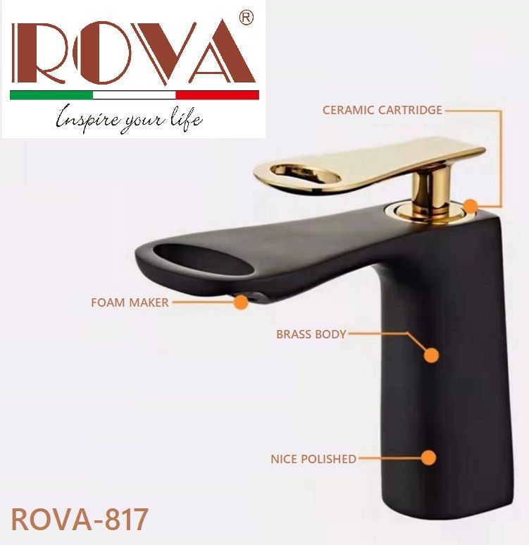 ROVA FAUCET MIXER TAP Faucet Washbasin Faucet Copper Faucet 817