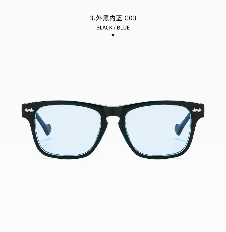 2021年新款时尚海洋片墨镜 跨境个性网红同款太阳镜潮酷太阳眼镜详情图12