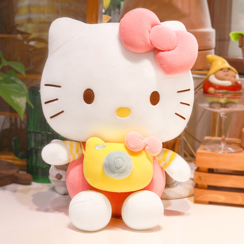 Hello Kitty plush toys, super soft and elastic, are selling well. kt Cat detail image 7